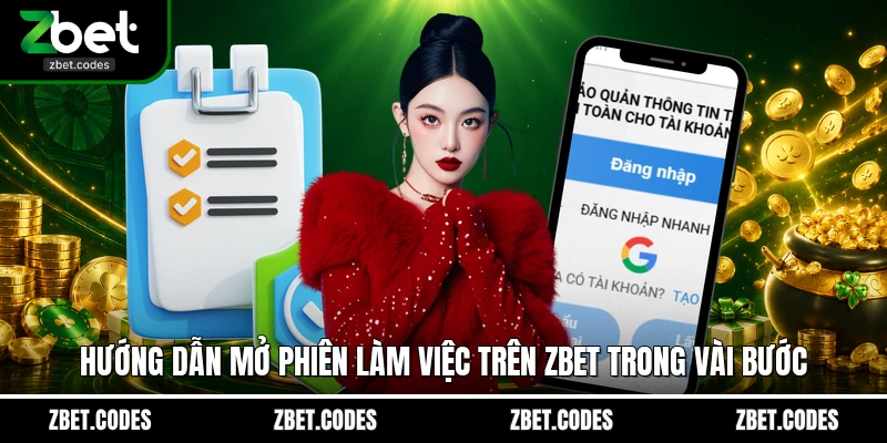 Đăng Nhập ZBET - Cánh Cửa Tiến Vào Thiên Đường Giải Trí 3 Hướng dẫn mở phiên làm việc trên ZBET trong vài bước