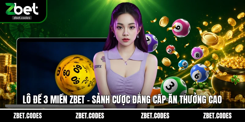 Lô Đề 3 Miền ZBET - Sảnh Cược Đẳng Cấp Ăn Thưởng Cao 1 Lô Đề 3 Miền