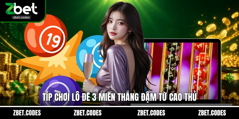 Lô Đề 3 Miền ZBET - Sảnh Cược Đẳng Cấp Ăn Thưởng Cao 4 Típ chơi lô đề 3 miền thắng đậm từ cao thủ
